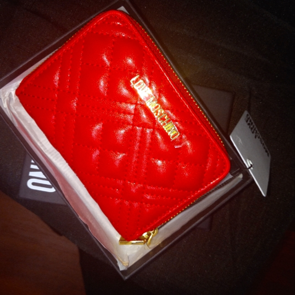 LOVE Moschino Red Wallet